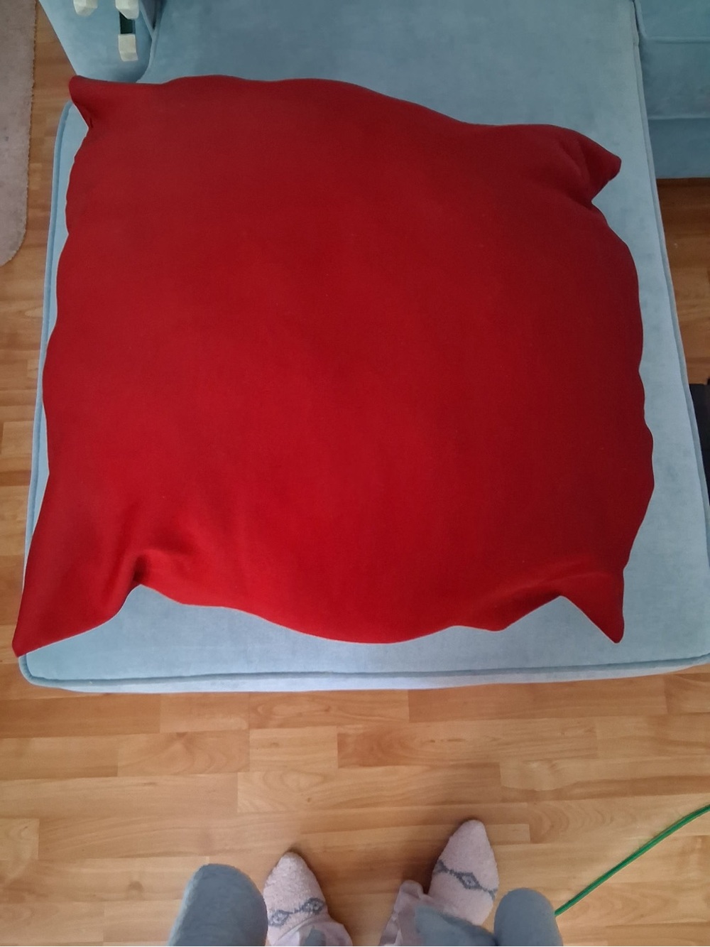Red Holiday Decorative Throw Pillow - Unbranded